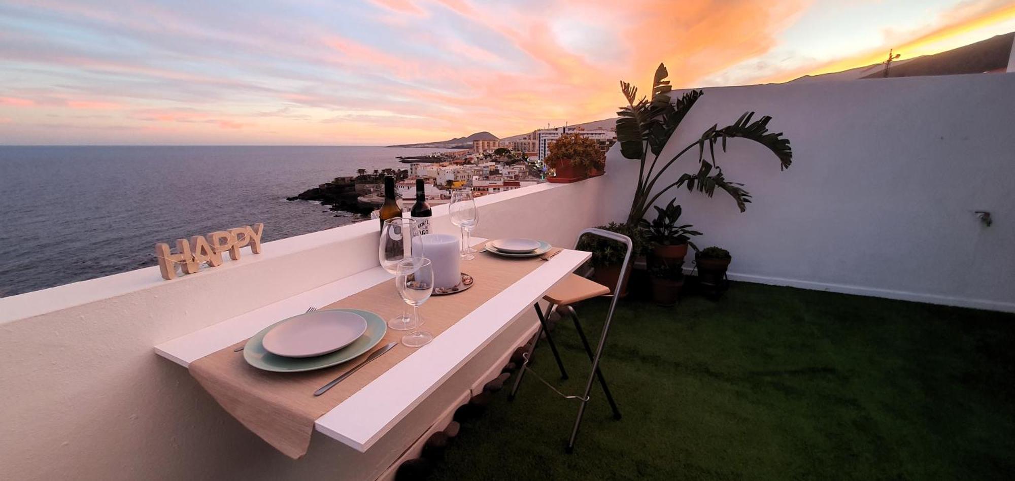 Las Caletillas Sea View Penthouse Candelaria Exterior photo